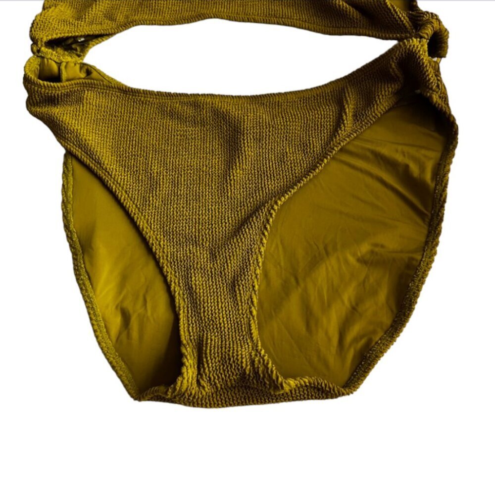 NWT Good American Green Always Fit Monokini Swimsuit - Picture 3 of 9
